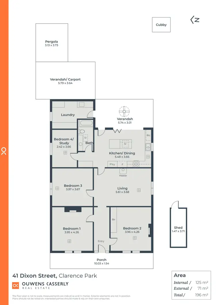 Floorplan of Homely house listing, 41 Dixon Street, Clarence Park SA 5034