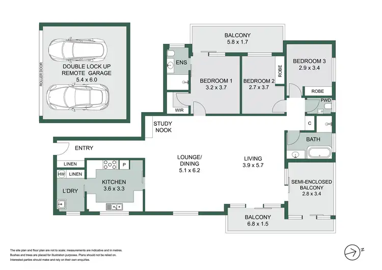 Floorplan of Homely unit listing, 18/90 Howard Avenue, Dee Why NSW 2099