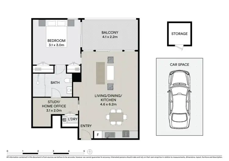 Floorplan of Homely apartment listing, 302B/3 Broughton Street, Parramatta NSW 2150