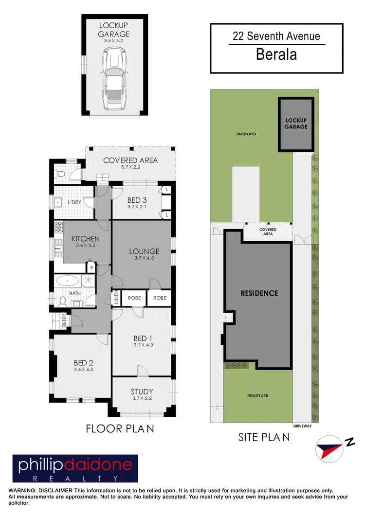 Floorplan of Homely house listing, 22 Seventh Avenue, Berala NSW 2141