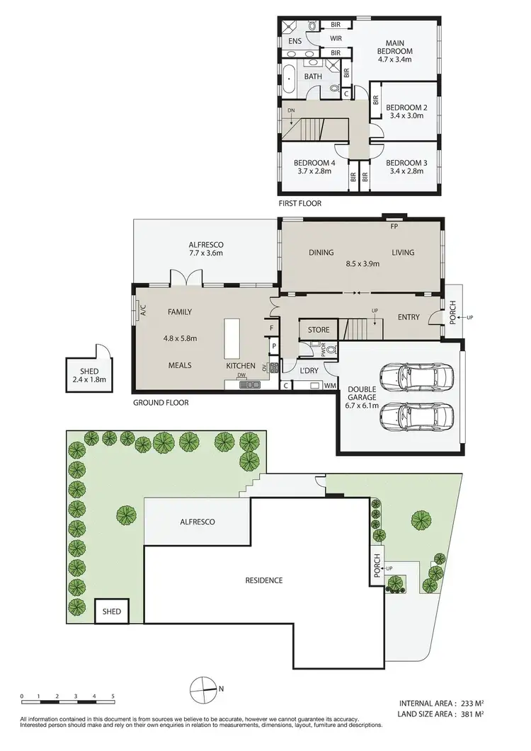 Floorplan of Homely house listing, 22 Cypress Point Parade, Heatherton VIC 3202