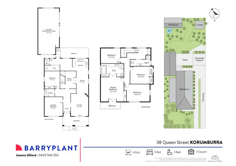 Floorplan of Homely house listing, 38 Queen Street, Korumburra VIC 3950