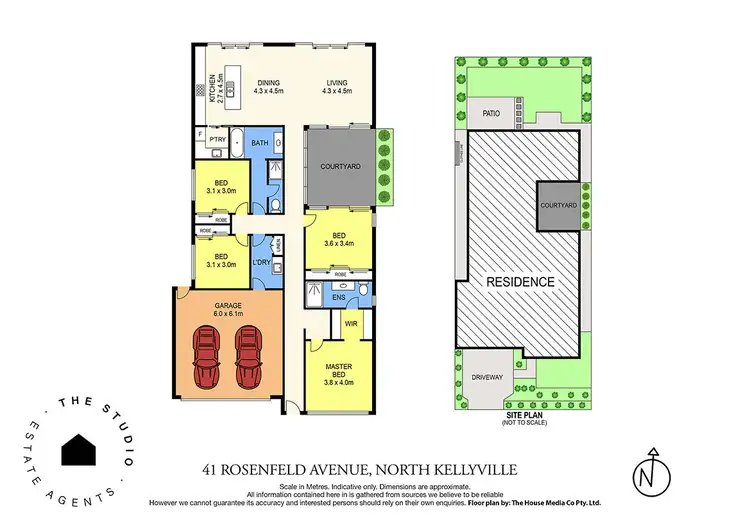 Floorplan of Homely house listing, 41 Rosenfeld Avenue, North Kellyville NSW 2155