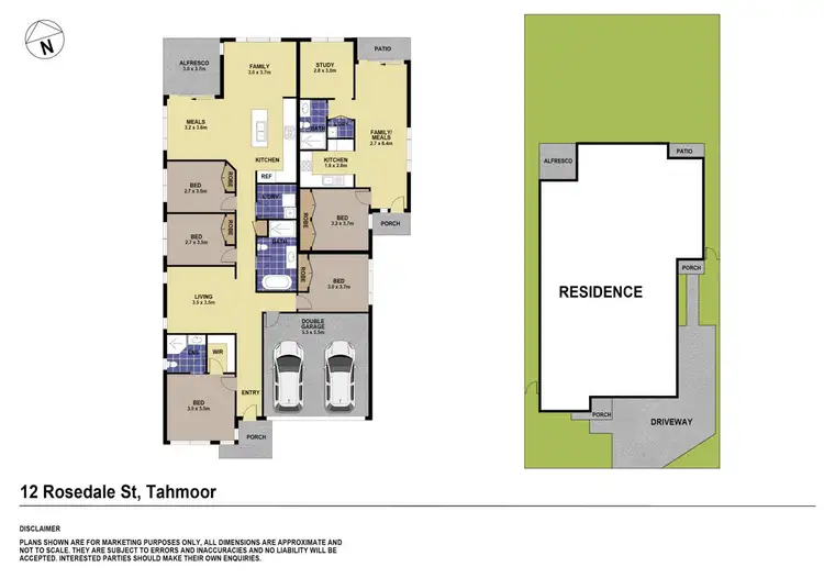 Floorplan of Homely house listing, 12 & 12a Rosedale Street, Tahmoor NSW 2573