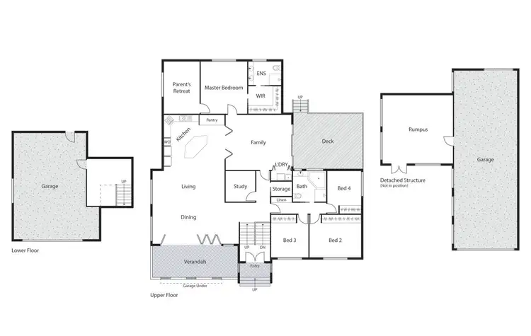 Floorplan of Homely house listing, 80 Jennings Street, Curtin ACT 2605