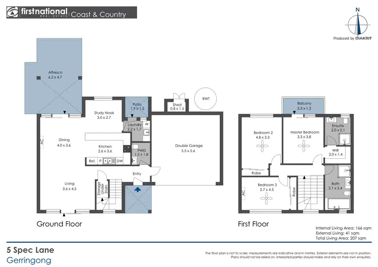 Floorplan of Homely house listing, 5 Spec Lane, Gerringong NSW 2534