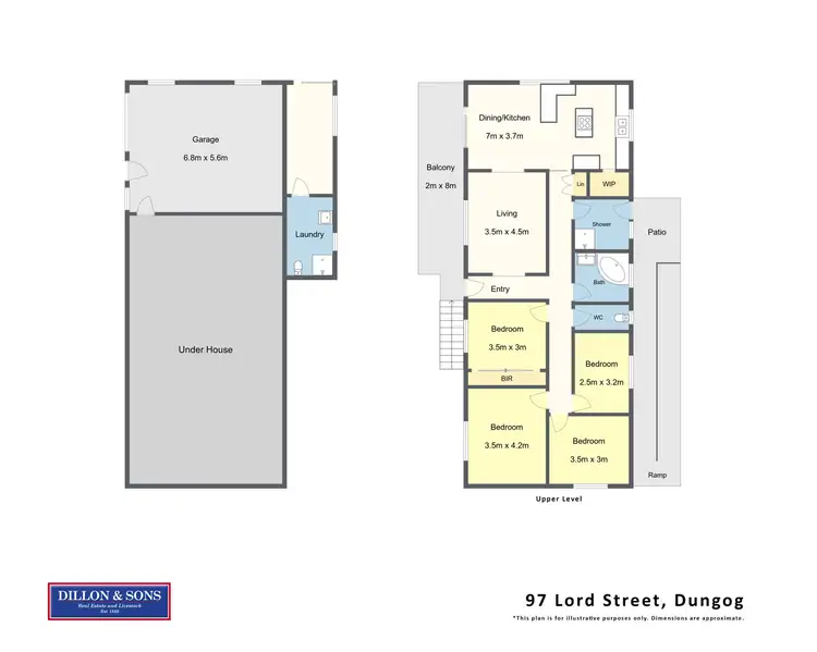 Floorplan of Homely house listing, 97 Lord Street, Dungog NSW 2420