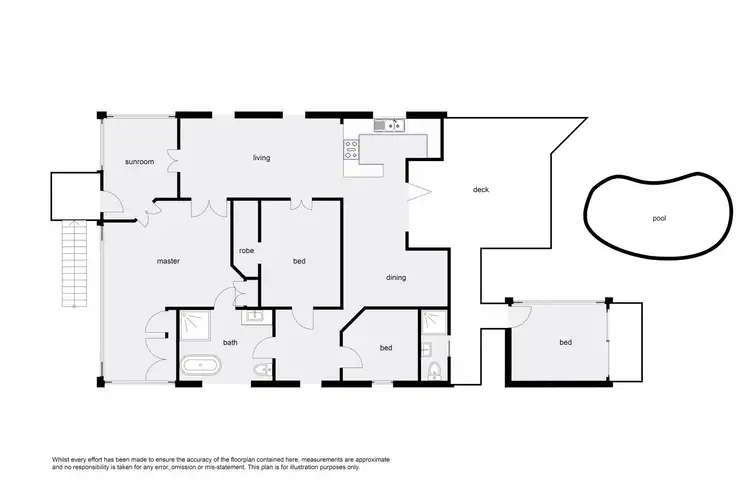 Floorplan of Homely house listing, 4 Cairns Street, Cairns North QLD 4870