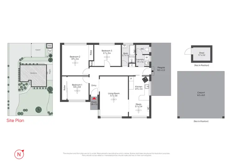Floorplan of Homely house listing, 1 Monomeith Street, Mooroolbark VIC 3138