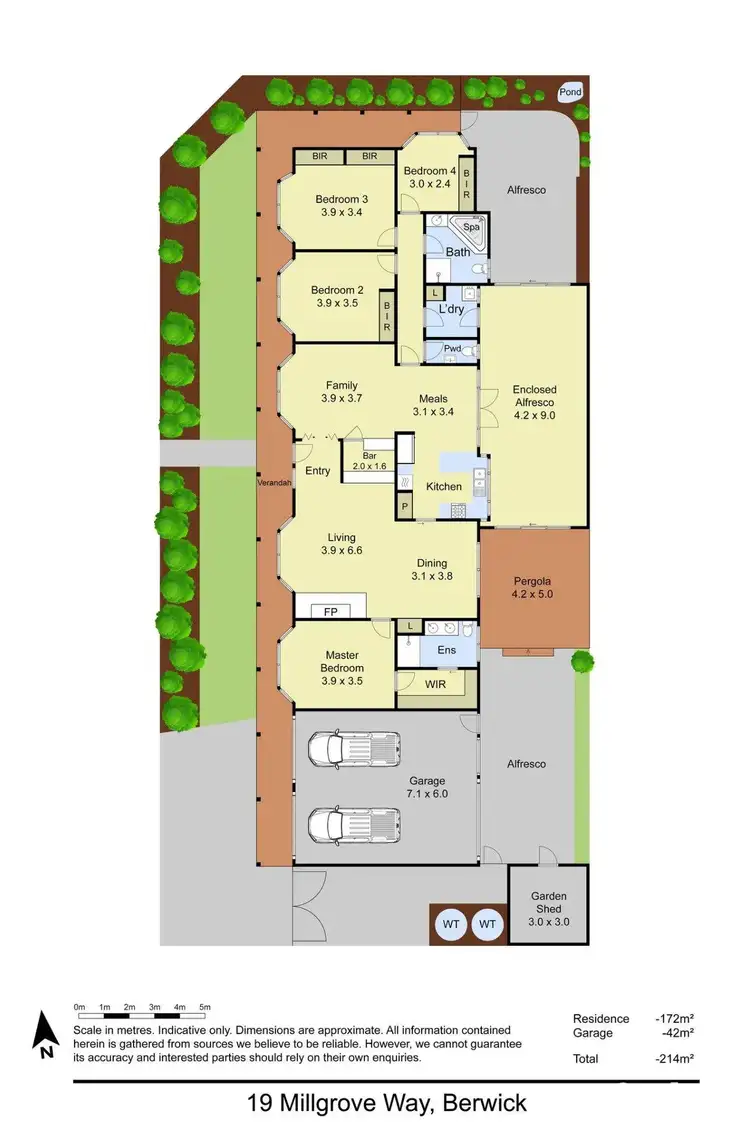Floorplan of Homely house listing, 19 Millgrove Way, Berwick VIC 3806