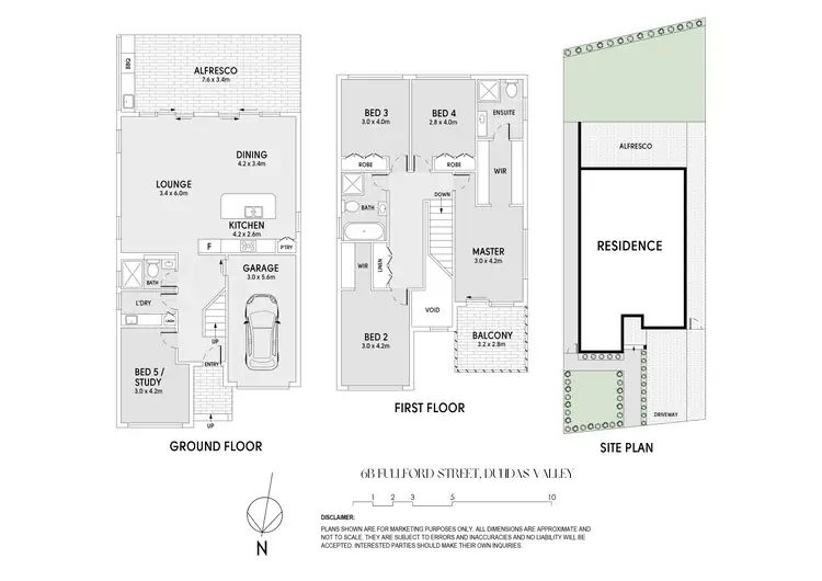 Floorplan of Homely house listing, 6B Fullford Street, Dundas Valley NSW 2117