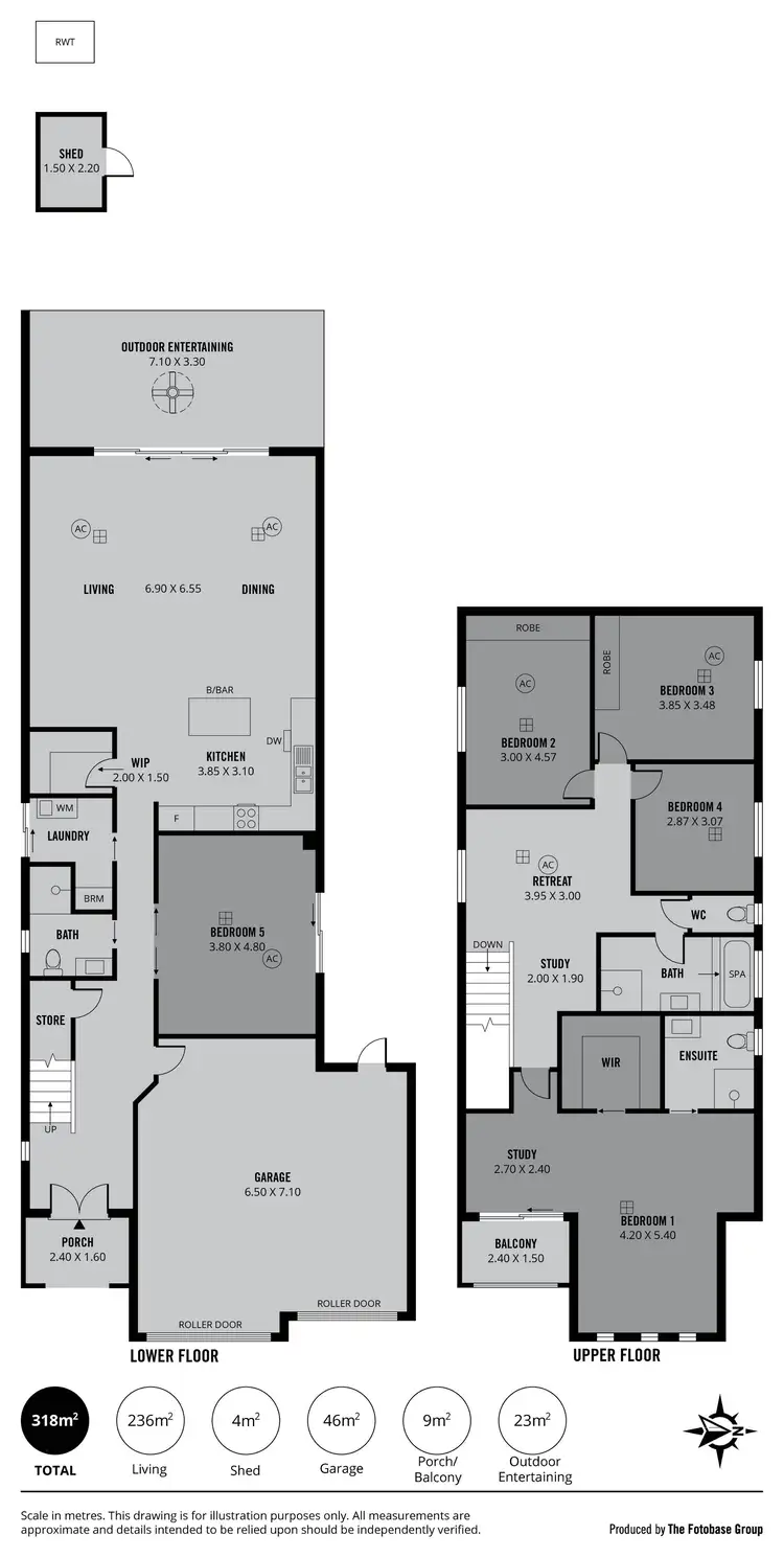 Floorplan of Homely house listing, 21a Wright Street, Henley Beach SA 5022