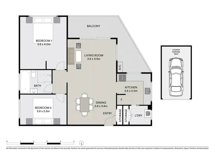 Floorplan of Homely apartment listing, 2/2 Bellevue Street, North Parramatta NSW 2151