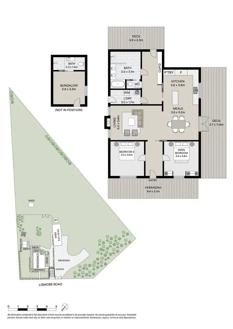 Floorplan of Homely house listing, 6 Lismore Road, Skipton VIC 3361