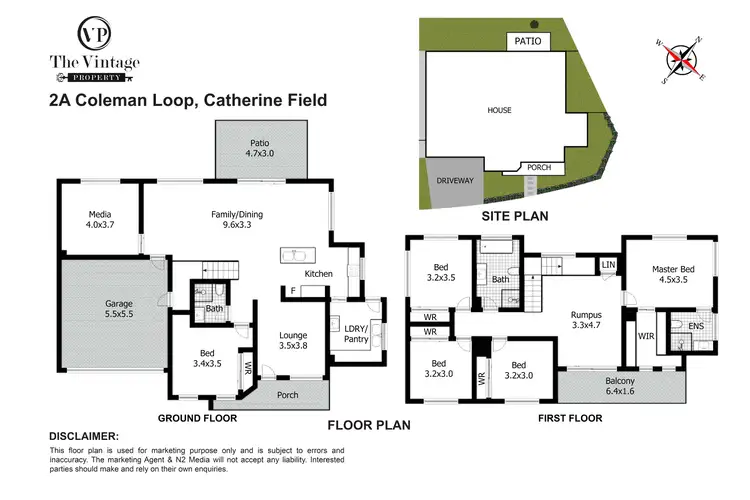 Floorplan of Homely house listing, 2A Coleman Loop, Catherine Field NSW 2557