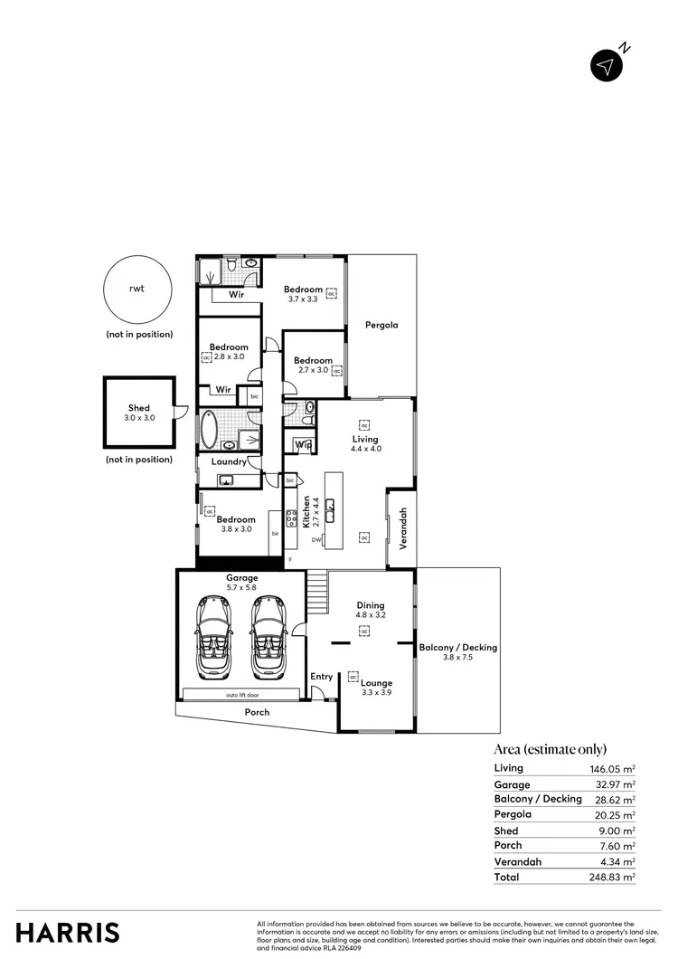 Floorplan of Homely house listing, 14 Forest Avenue, Hawthorndene SA 5051