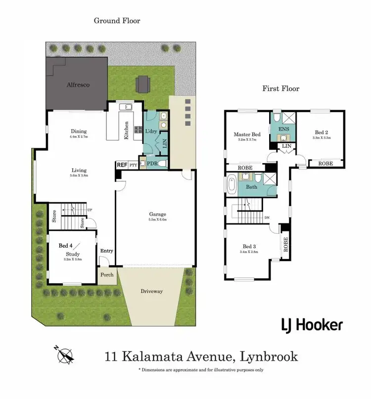 Floorplan of Homely house listing, 11 Kalamata Avenue, Lynbrook VIC 3975
