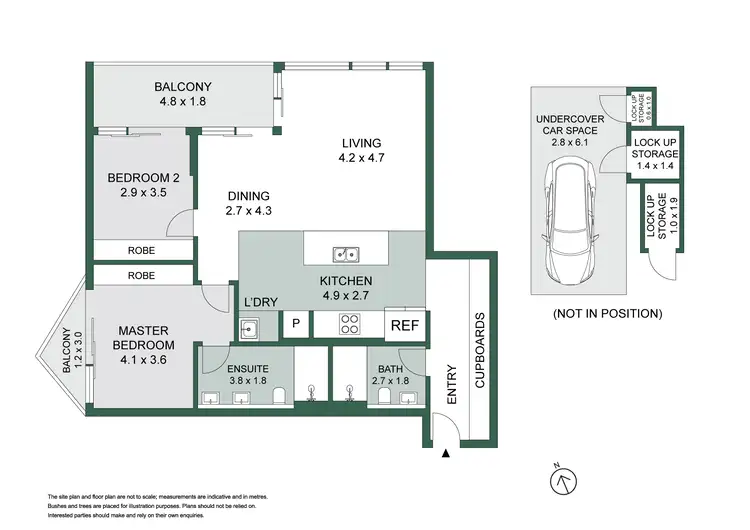 Floorplan of Homely apartment listing, 104/15 Finlayson Street, Lane Cove NSW 2066