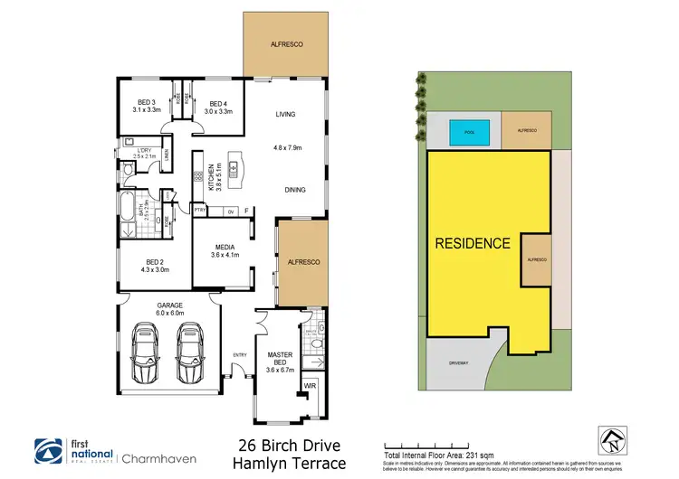 Floorplan of Homely house listing, 26 Birch Drive, Hamlyn Terrace NSW 2259