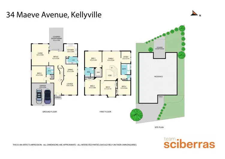Floorplan of Homely house listing, 34 Maeve Avenue, Kellyville NSW 2155