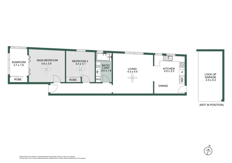 Floorplan of Homely apartment listing, 2/84 Alison Road, Randwick NSW 2031