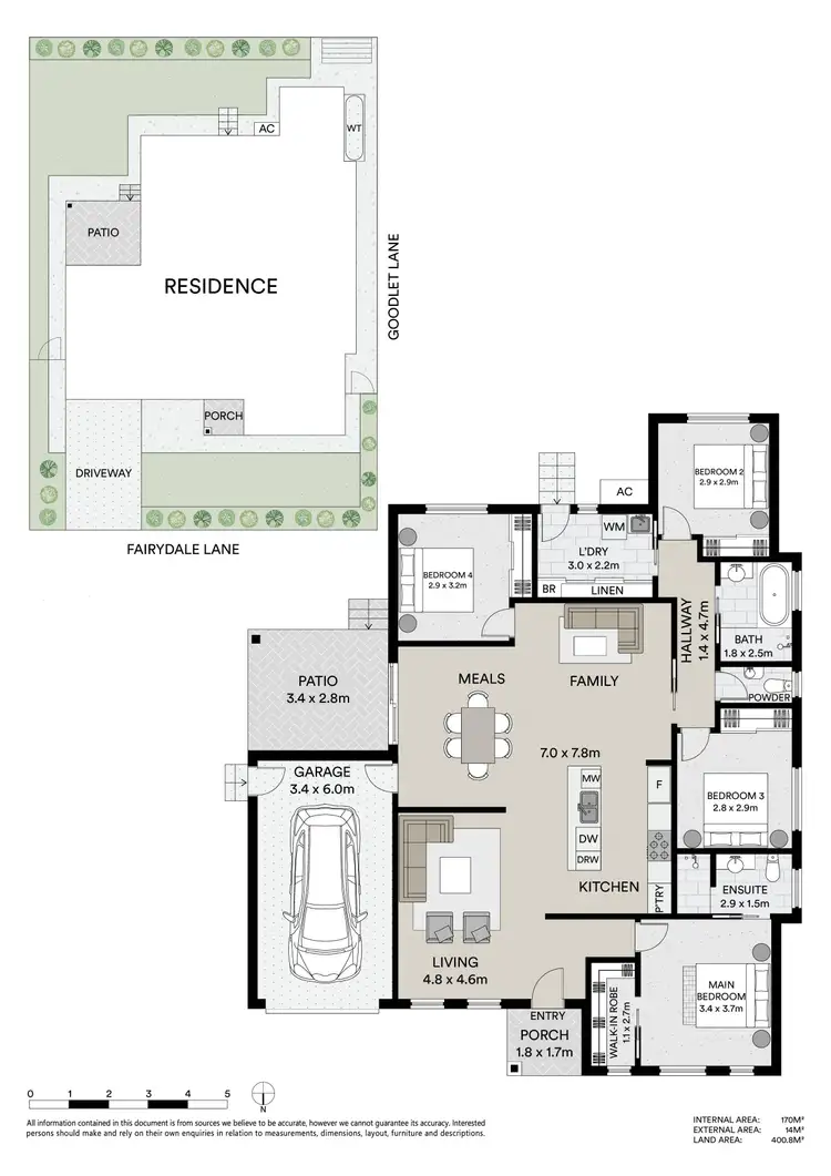 Floorplan of Homely house listing, 1 Goodlet Lane, Mudgee NSW 2850