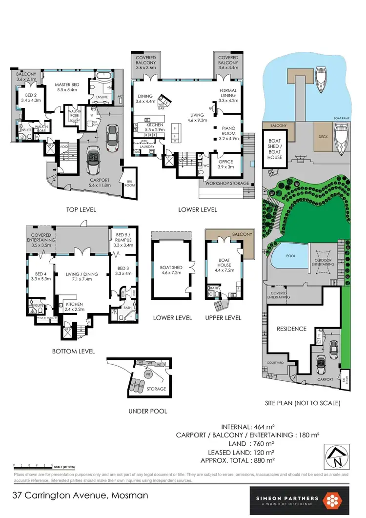Floorplan of Homely house listing, 37 Carrington Avenue, Mosman NSW 2088