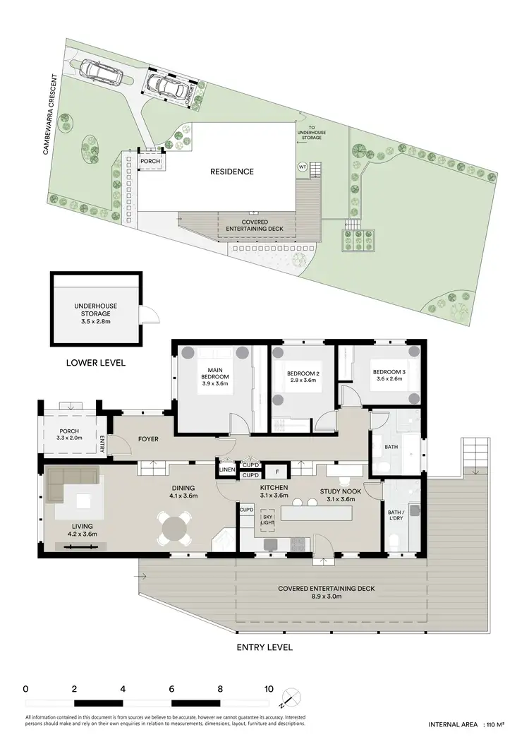 Floorplan of Homely house listing, 21 Cambewarra Crescent, Berowra Heights NSW 2082
