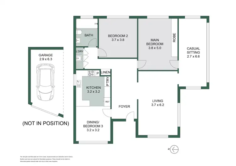 Floorplan of Homely apartment listing, 2/4 Green Street, Cremorne Point NSW 2090