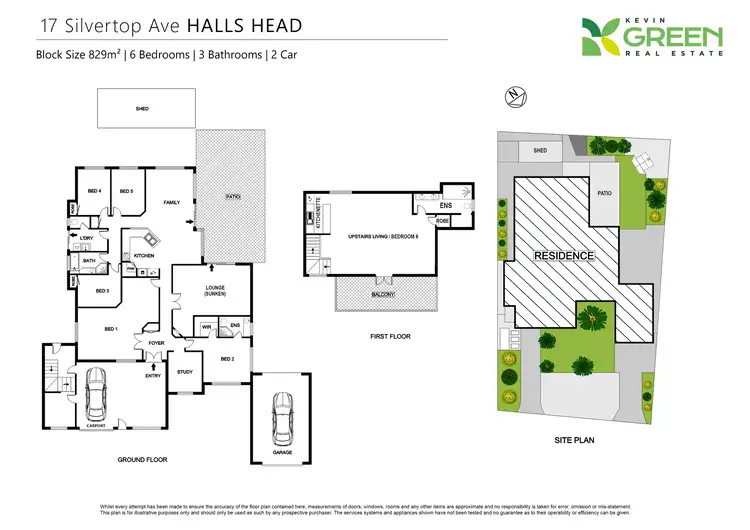 Floorplan of Homely house listing, 17 Silvertop Avenue, Halls Head WA 6210