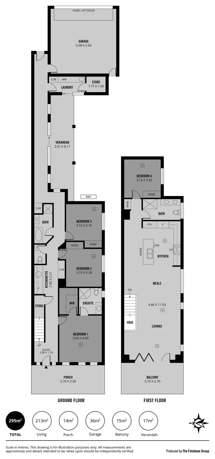 Floorplan of Homely house listing, 316 Lady Gowrie Drive, Taperoo SA 5017
