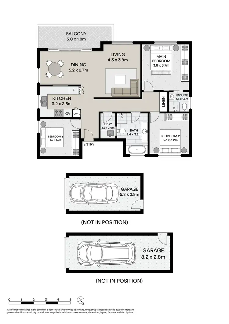 Floorplan of Homely apartment listing, 1/7 McMillan Avenue, Sandringham NSW 2219