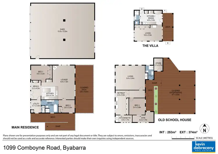 Floorplan of Homely rural property listing, 1099 Comboyne Road, Byabarra NSW 2446