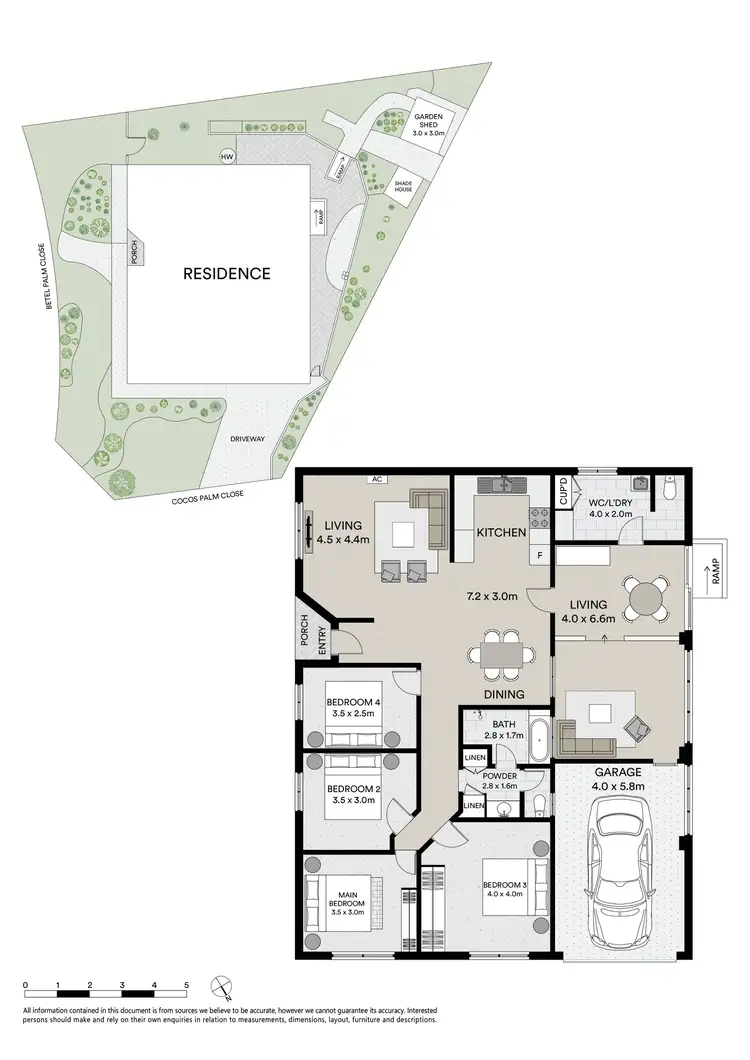 Floorplan of Homely house listing, 1 Cocos Palm Close, Boambee East NSW 2452
