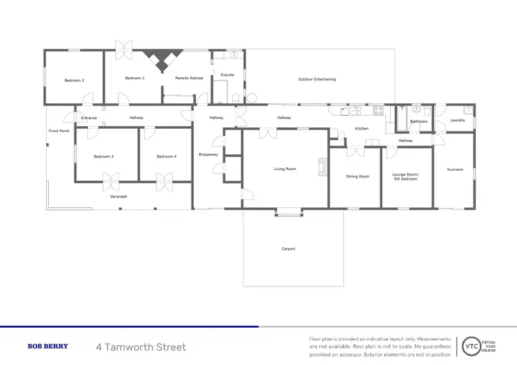 Floorplan of Homely house listing, 4 Tamworth Street, Dubbo NSW 2830