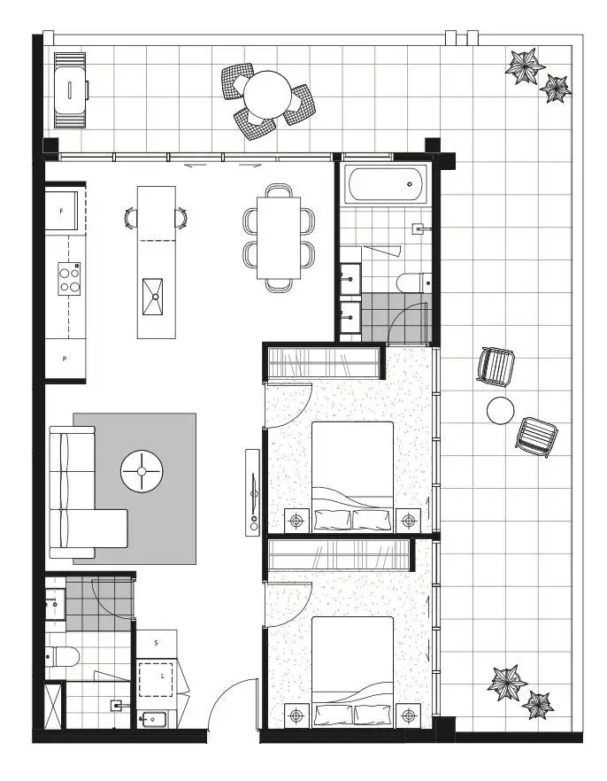 Floorplan of Homely apartment listing, 501/47 Currong Street North, Braddon ACT 2612