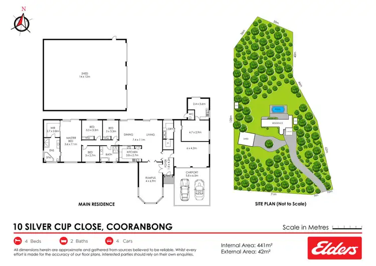 Floorplan of Homely rural property listing, 10 Silver Cup Close, Cooranbong NSW 2265