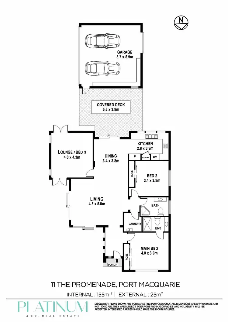 Floorplan of Homely house listing, 11 The Promenade, Port Macquarie NSW 2444