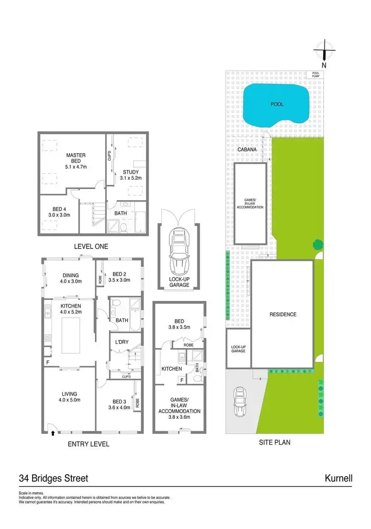 Floorplan of Homely house listing, 34 Bridges Street, Kurnell NSW 2231