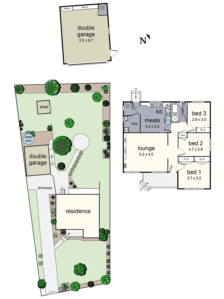 Floorplan of Homely house listing, 16 Croydondale Drive, Mooroolbark VIC 3138