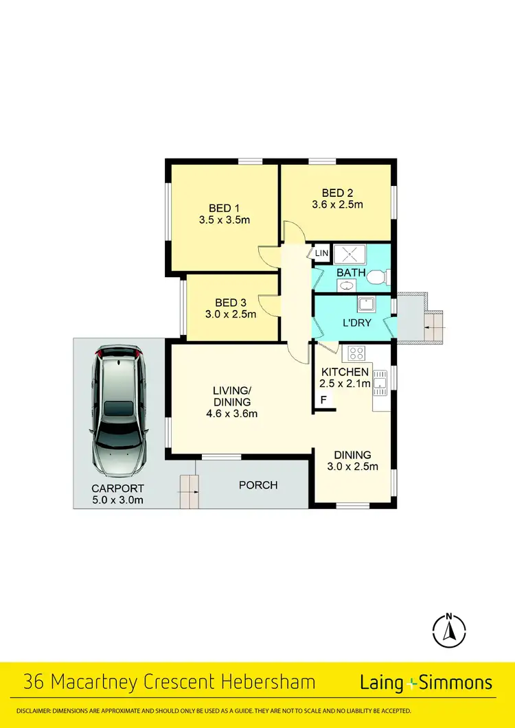 Floorplan of Homely house listing, 36 Macartney Crescent, Hebersham NSW 2770