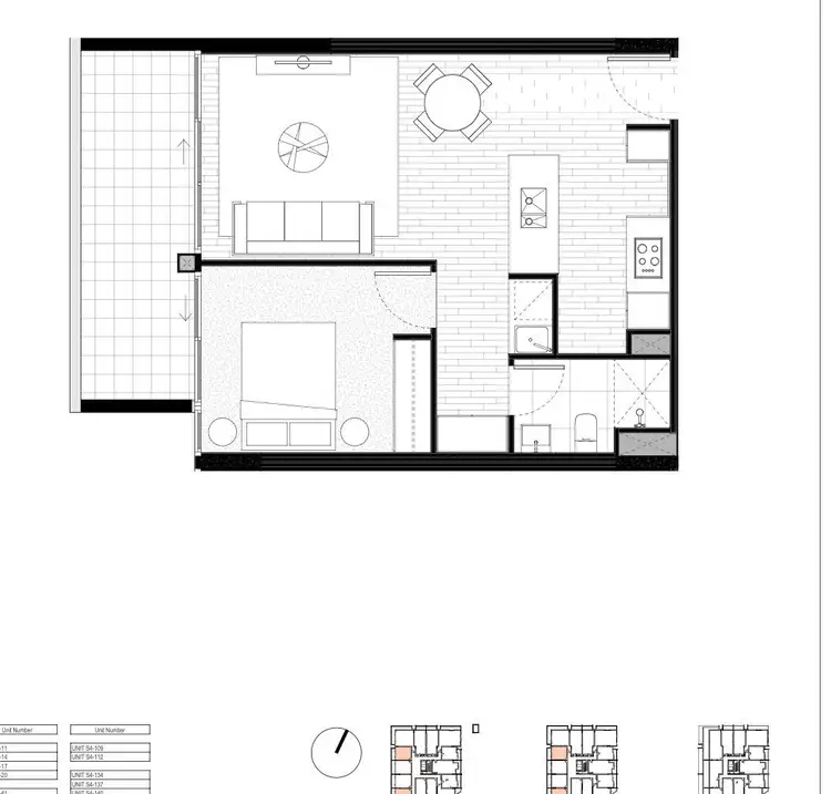 Floorplan of Homely apartment listing, 411/65 Cooyong Street, Braddon ACT 2612