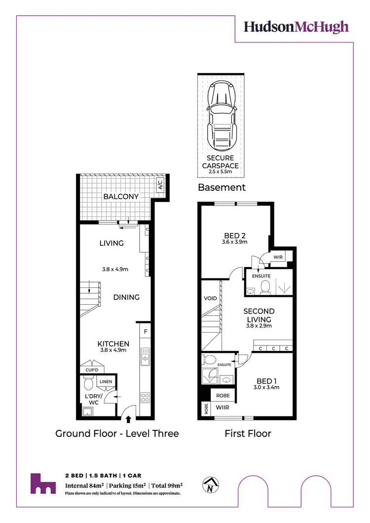 Floorplan of Homely apartment listing, 20/124-126 Parramatta Road, Camperdown NSW 2050