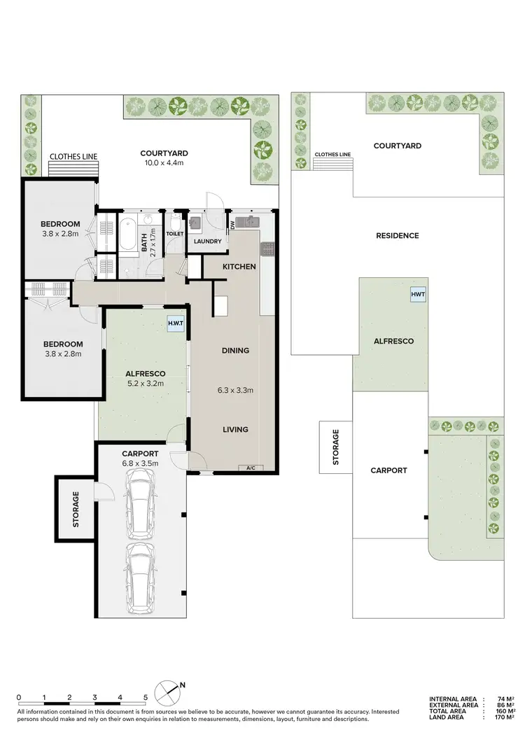 Floorplan of Homely unit listing, 7/3-5 Federal Road, Ringwood East VIC 3135
