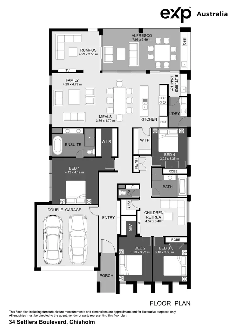 Floorplan of Homely house listing, 34 Settlers Boulevard, Chisholm NSW 2322