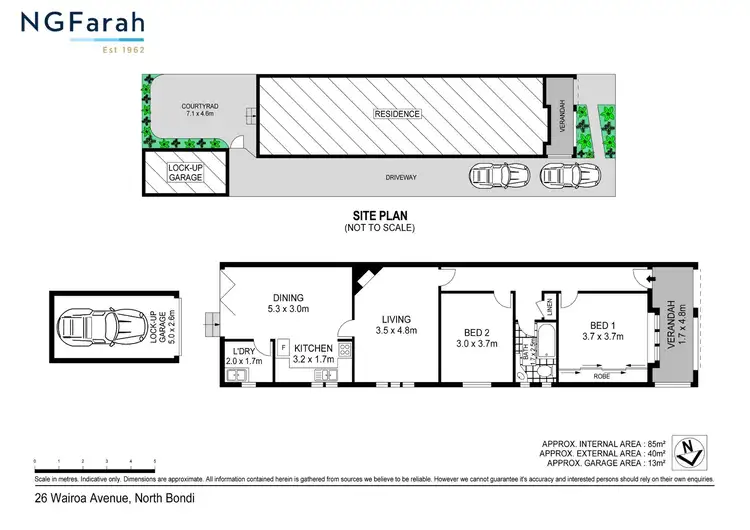 Floorplan of Homely house listing, 26 Wairoa Avenue, North Bondi NSW 2026
