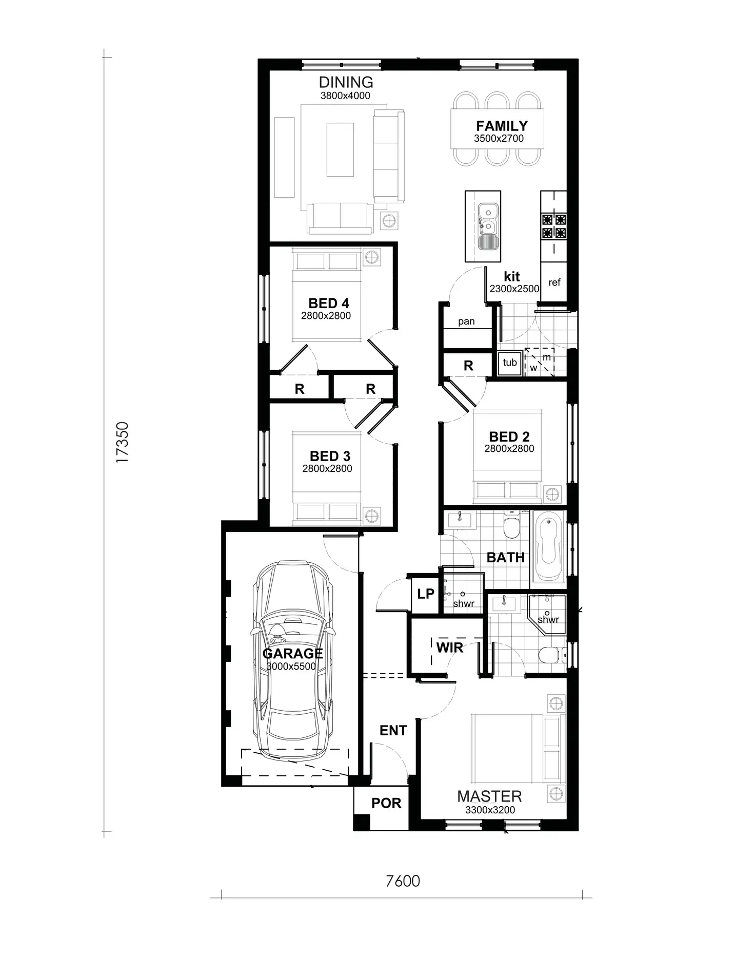 Floorplan of Homely house listing, Address available on request