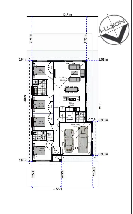 Floorplan of Homely house listing, Address available on request
