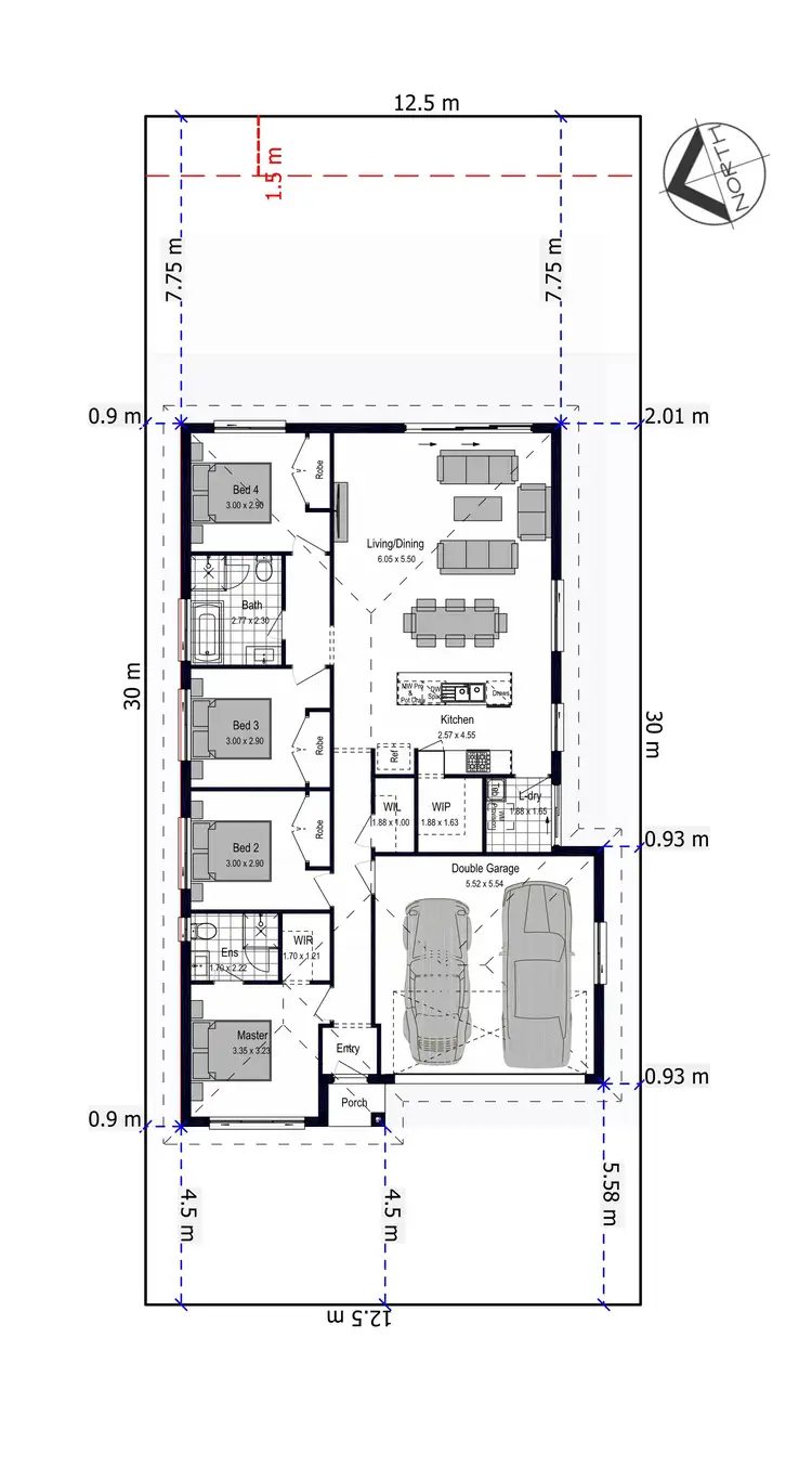 Floorplan of Homely house listing, Address available on request