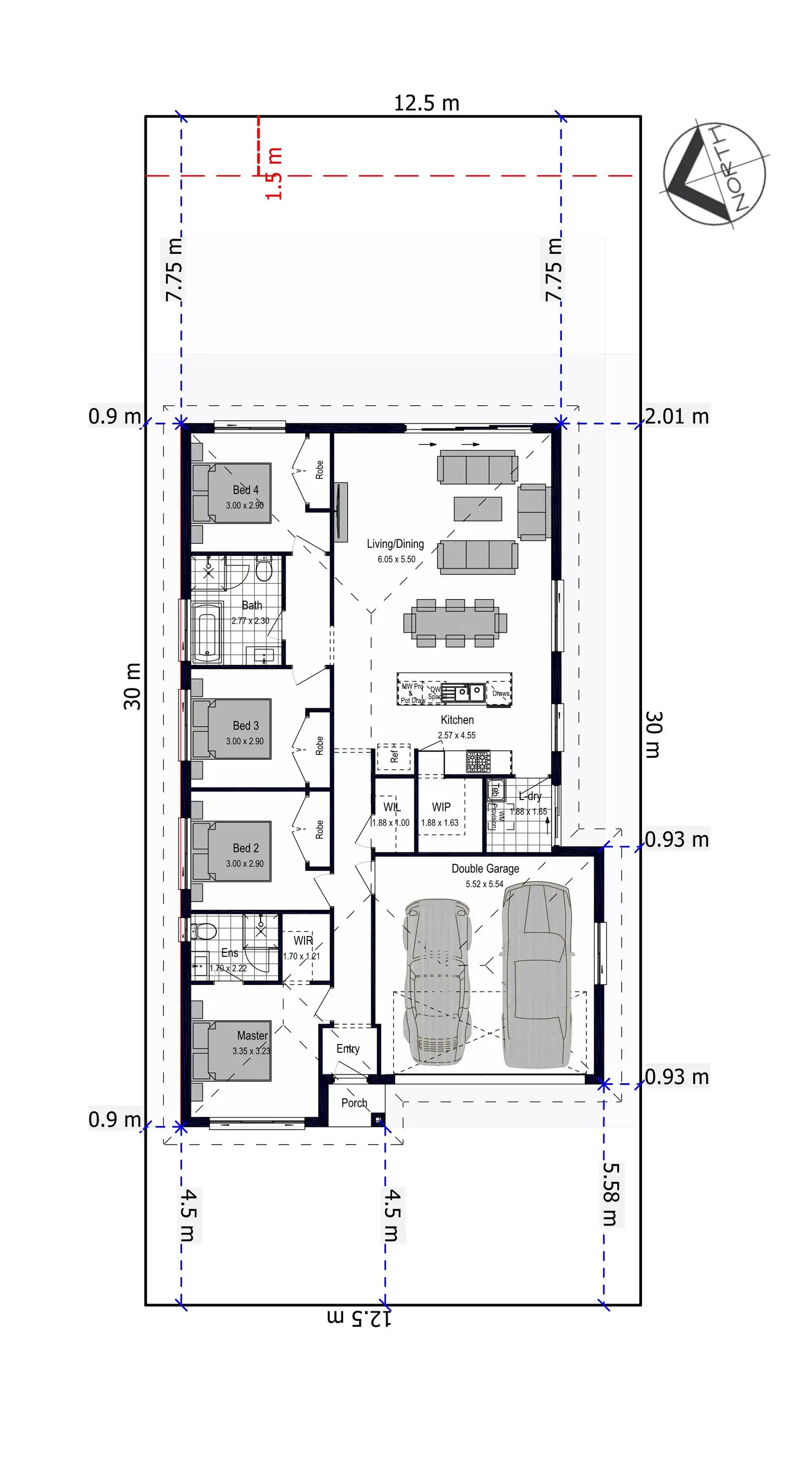Floorplan of Homely house listing, Address available on request